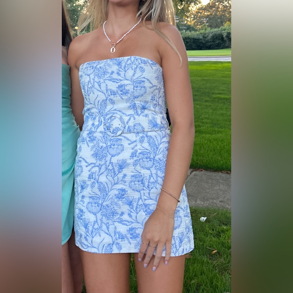 Amanda Uprichard Fae Blue Dress!!!